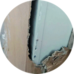 擠壓變形 . 售后服務差